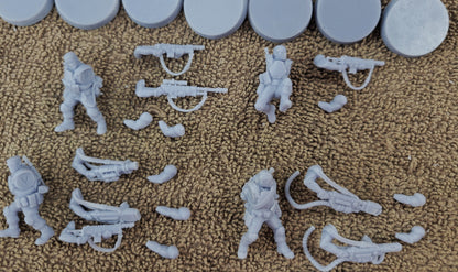 Jungle Fighters-Squad of the Imperial Force (10-Unit Kit or Single Model) by RedMakers