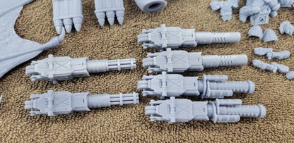 Cybernetic Battle Dragon (With or Without Rider) by Atlan Forge