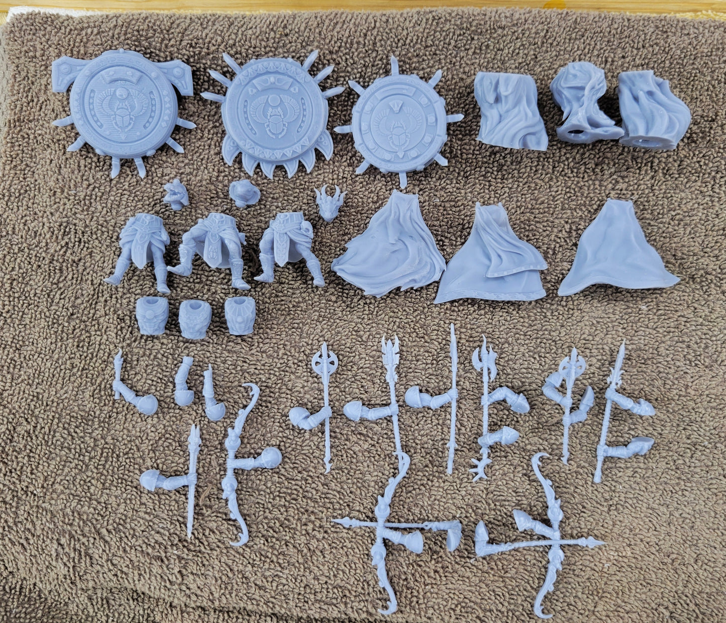 Aegyptus Reptilian Sorcerers (3-Unit Set) by Atlan Forge