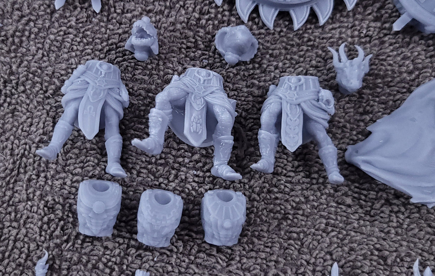 Aegyptus Reptilian Sorcerers (3-Unit Set) by Atlan Forge