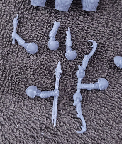 Aegyptus Reptilian Sorcerers (3-Unit Set) by Atlan Forge