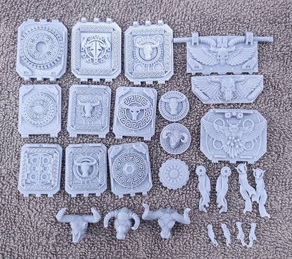 Minoan Vehicle Ornaments by Atlan Forge