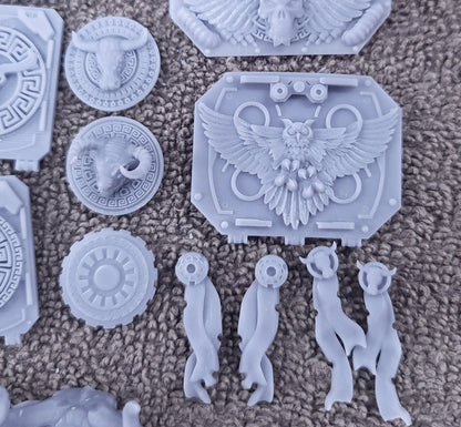 Minoan Vehicle Ornaments by Atlan Forge
