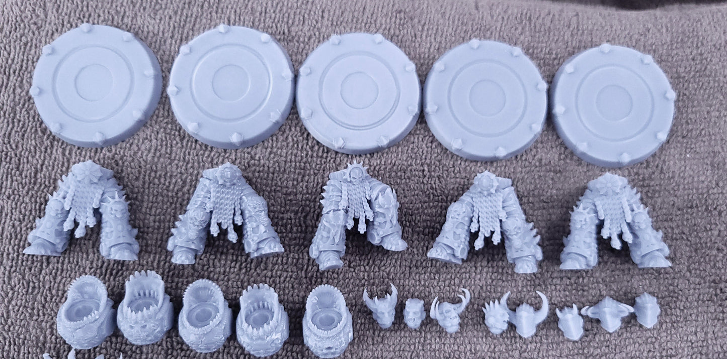 Champions of Hades (5-Unit Set) by Atlan Forge