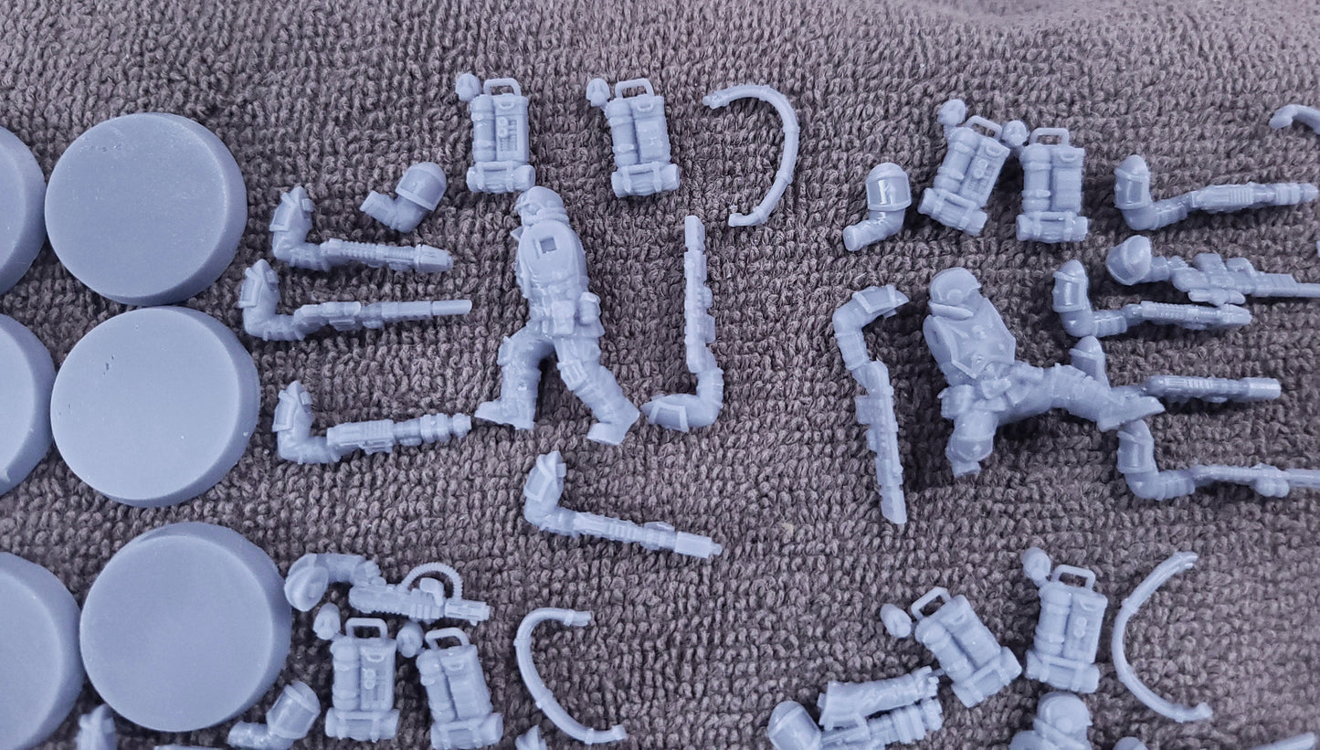 Elite Squad of the Imperial Force (10-Unit Kit or Single Model) by RedMakers