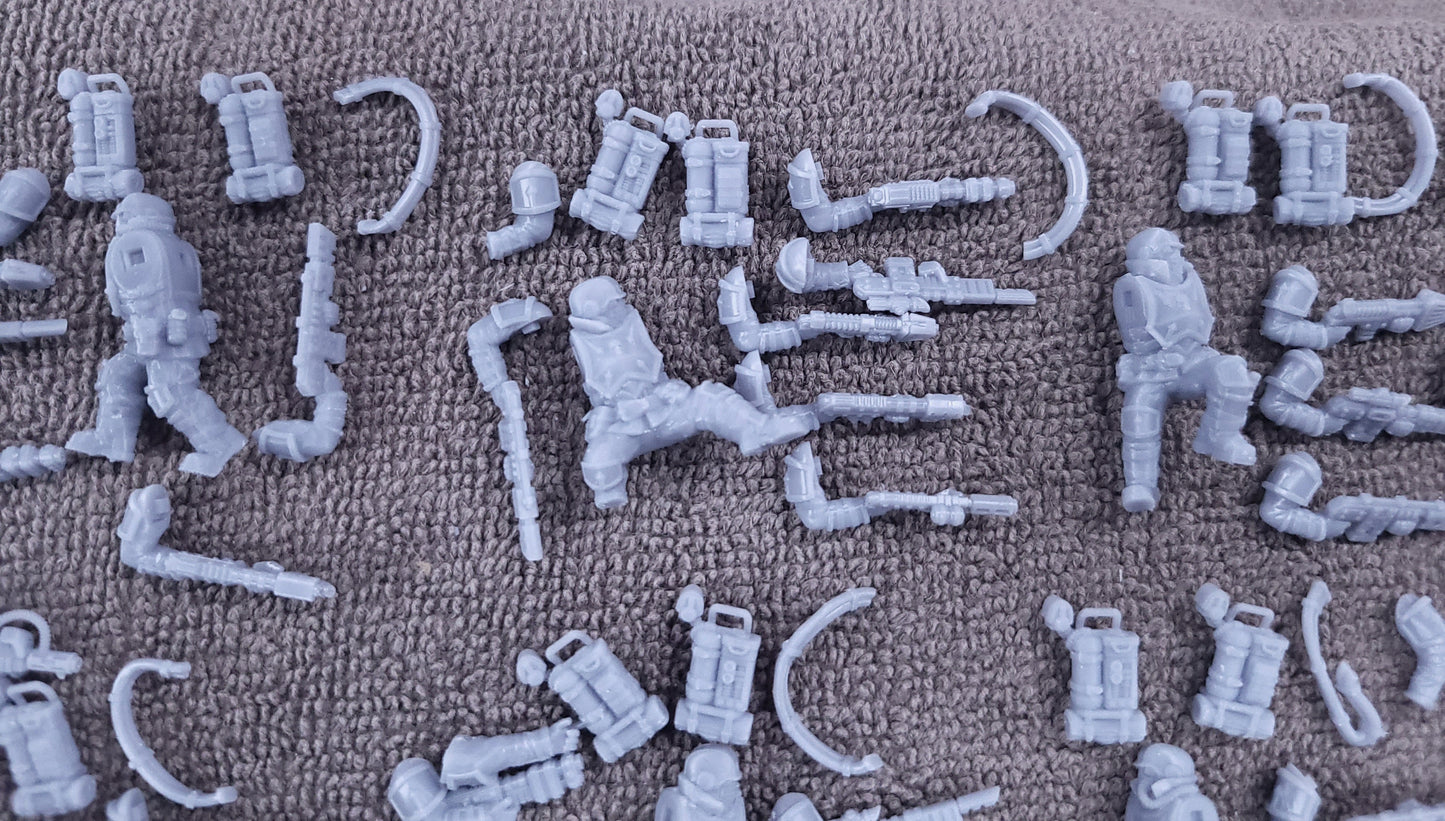 Elite Squad of the Imperial Force (10-Unit Kit or Single Model) by RedMakers