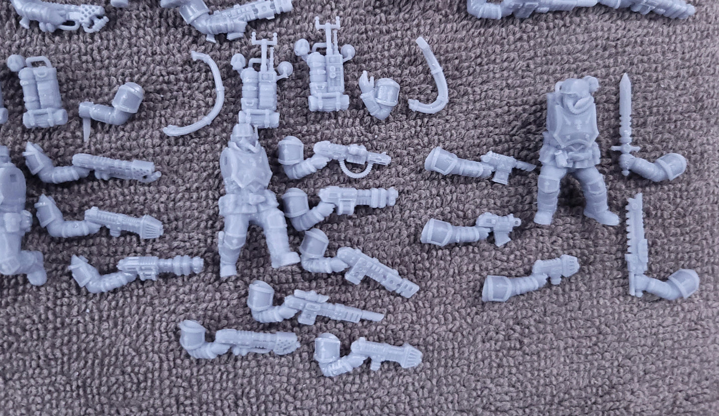 Elite Squad of the Imperial Force (10-Unit Kit or Single Model) by RedMakers