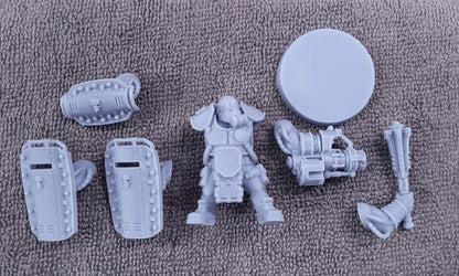 Abhuman Giants in Heavy Armor (5-Unit Kit or Single Model) by RedMakers