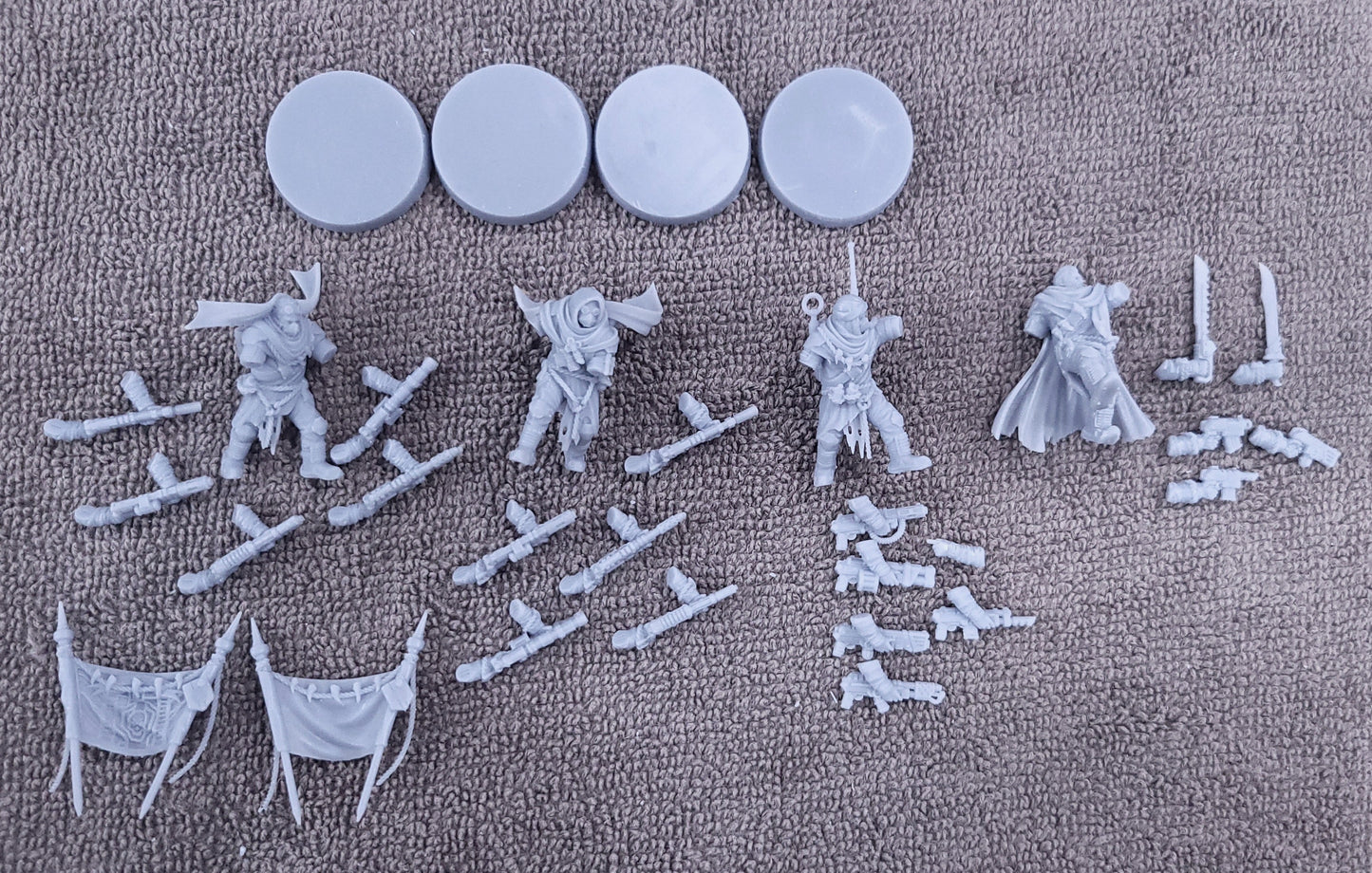 Desert Raiders- Command Squad- Imperial Force (4-Unit Kit or Single Model) by RedMakers