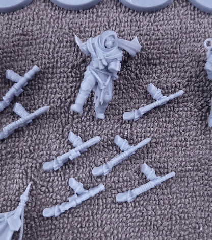 Desert Raiders- Command Squad- Imperial Force (4-Unit Kit or Single Model) by RedMakers