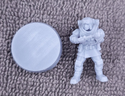 Khaleeth Regiment-Command Squad (4-Unit Kit or Single Model) by Adeptus Miniatures