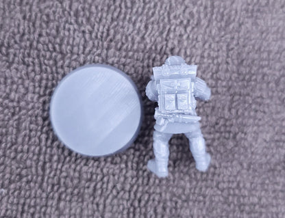 Khaleeth Regiment-Command Squad (4-Unit Kit or Single Model) by Adeptus Miniatures