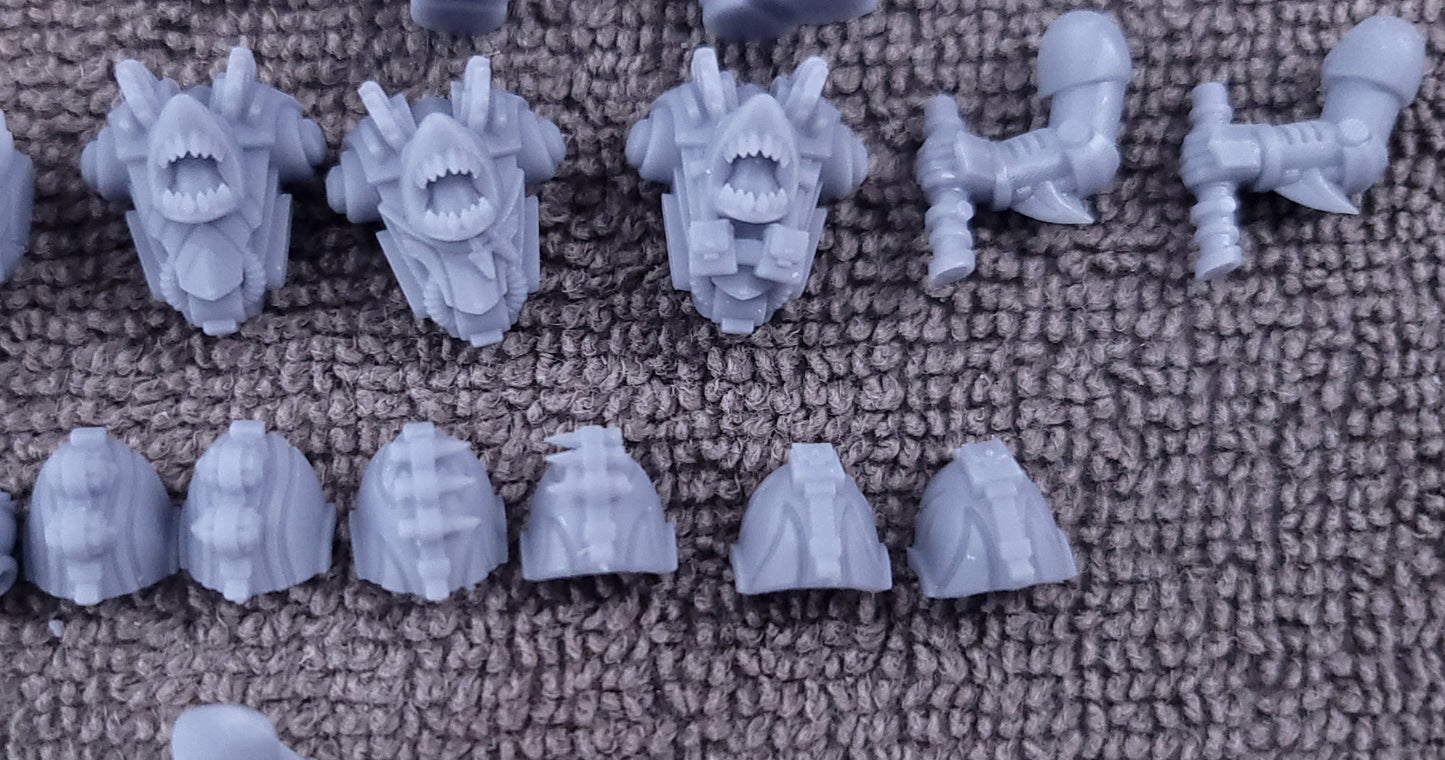 Wai Toa Tide Shades (Snipers) (3-Unit Set) by Atlan Forge