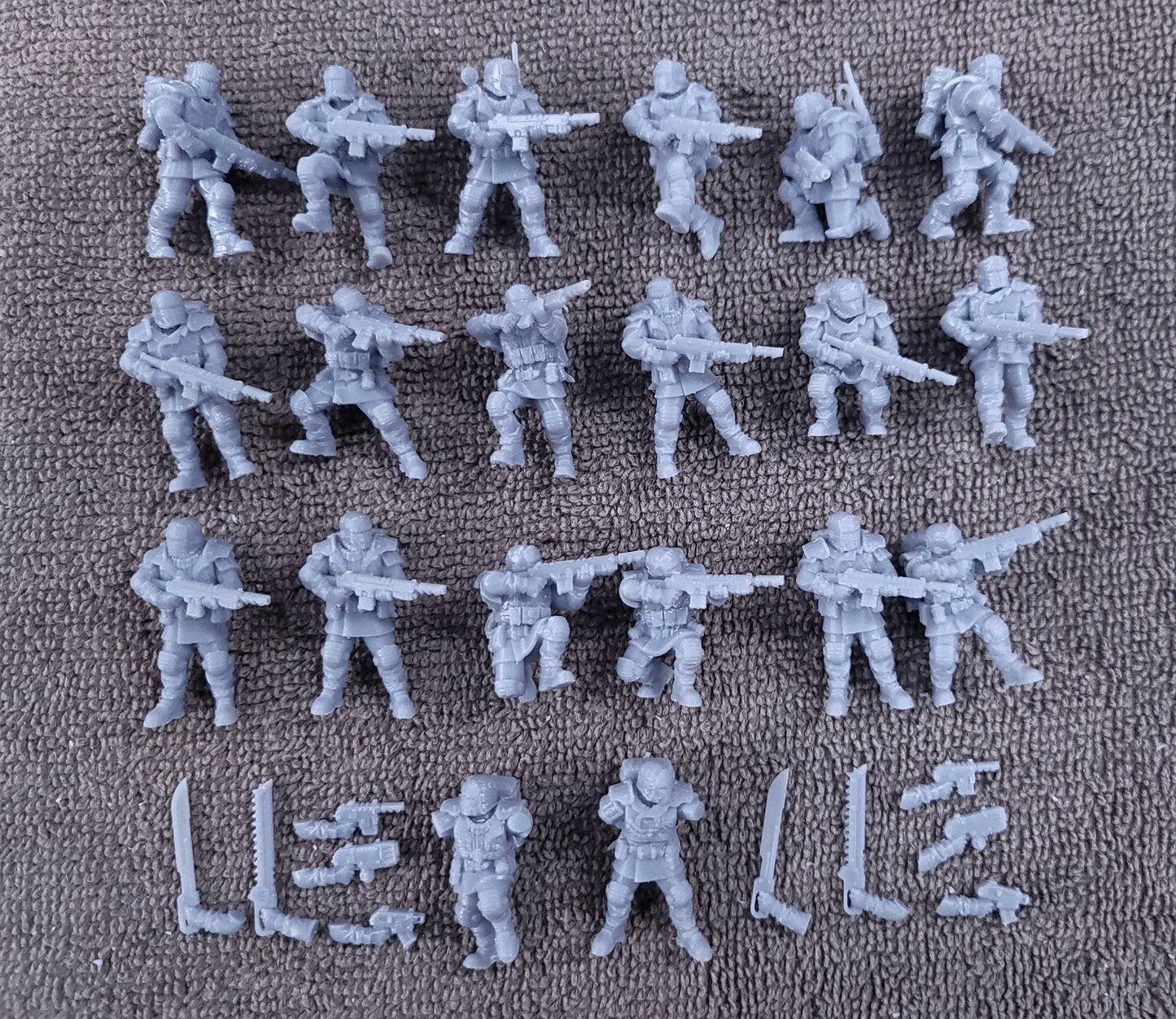 Winterline Force-Squad of the Imperial Force (20-Unit Kit) by Adeptus Miniatures