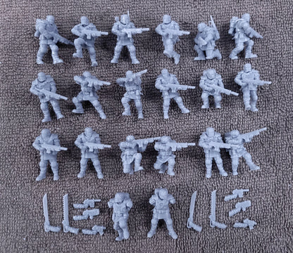 Winterline Force-Squad of the Imperial Force (20-Unit Kit) by Adeptus Miniatures