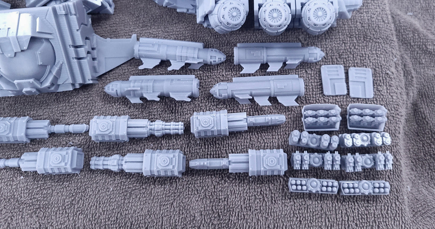 Thunderblaze Transport Gunship (All Options Included) by Atlan Forge