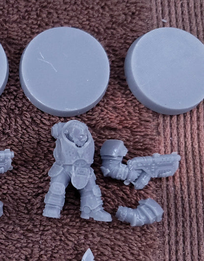 Steelwarden- Dwarves (5-Unit Kit or Single Model) by Adeptus Miniatures