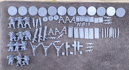 Khaleeth Regiment-Heavy Weapons Squad (12-Unit Kit or Single Model) by Adeptus Miniatures