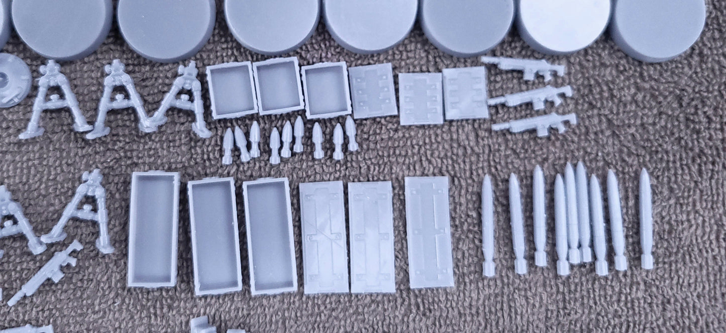 Khaleeth Regiment-Heavy Weapons Squad (12-Unit Kit or Single Model) by Adeptus Miniatures