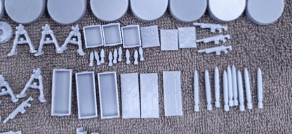 Khaleeth Regiment-Heavy Weapons Squad (12-Unit Kit or Single Model) by Adeptus Miniatures