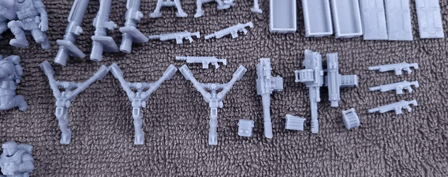 Khaleeth Regiment-Heavy Weapons Squad (12-Unit Kit or Single Model) by Adeptus Miniatures