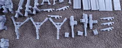 Khaleeth Regiment-Heavy Weapons Squad (12-Unit Kit or Single Model) by Adeptus Miniatures
