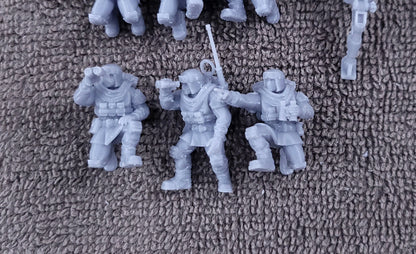 Khaleeth Regiment-Heavy Weapons Squad (12-Unit Kit or Single Model) by Adeptus Miniatures
