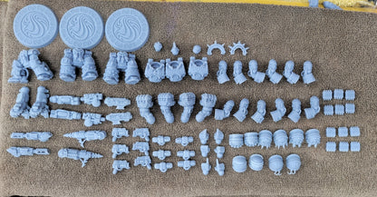 Wai Toa Warhulks (3-Unit Set) by Atlan Forge