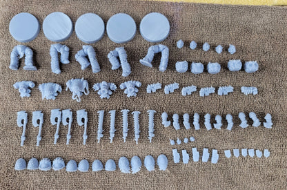 Wai Toa Kaiwawao (Aggressive Mediators)(5-Unit Set) by Atlan Forge