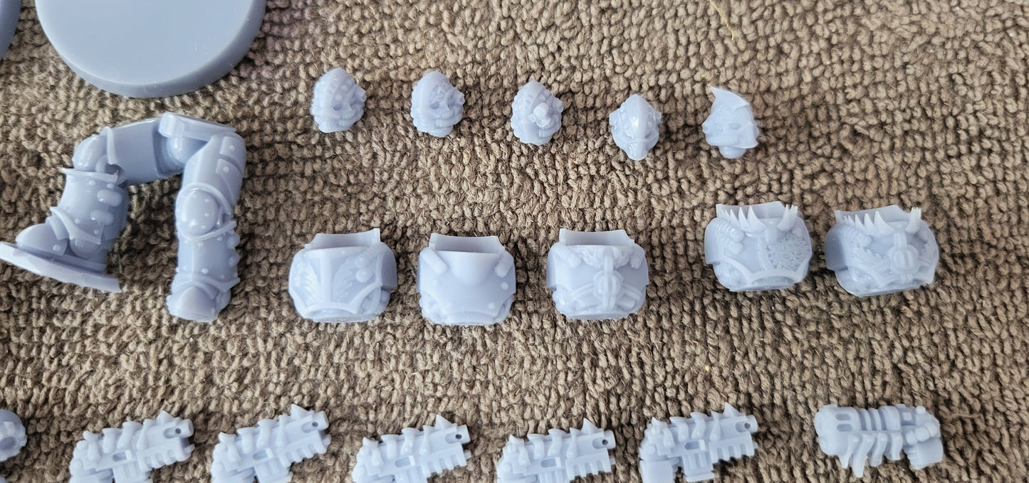 Wai Toa Kaiwawao (Aggressive Mediators)(5-Unit Set) by Atlan Forge