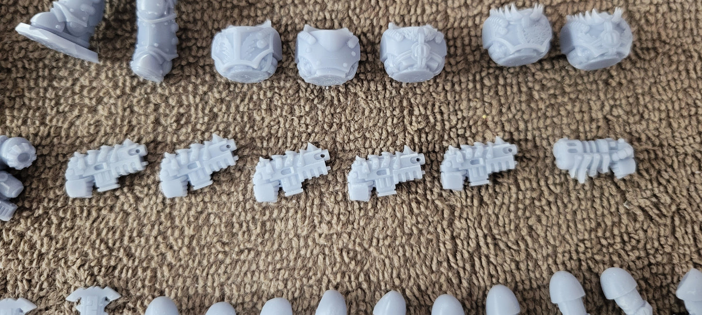 Wai Toa Kaiwawao (Aggressive Mediators)(5-Unit Set) by Atlan Forge