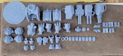 Templar Crusader Dreadnought (3 Scaled Options) by Atlan Forge