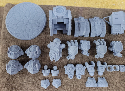 Templar Crusader Dreadnought (3 Scaled Options) by Atlan Forge