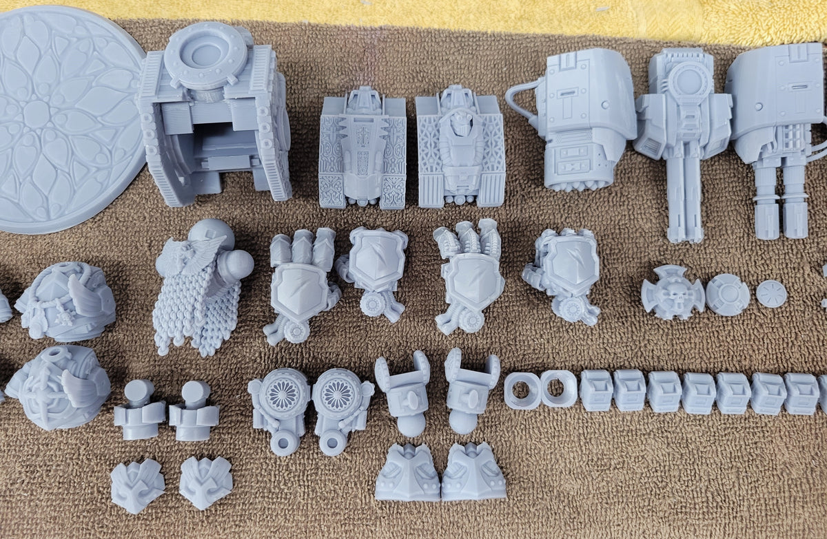 Templar Crusader Dreadnought (3 Scaled Options) by Atlan Forge