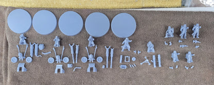 Steel Guard-Heavy Weapons Team (10-Unit Kit or Single Model) by RedMakers