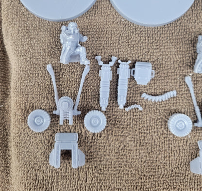 Steel Guard-Heavy Weapons Team (10-Unit Kit or Single Model) by RedMakers