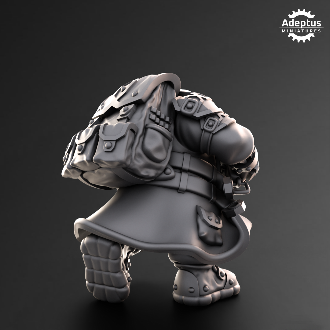 Kill Squad- Dwarves (10-Unit Kit or Single Model) by Adeptus Miniatures