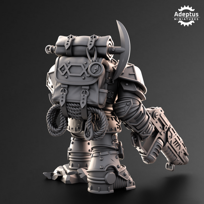 Kill Squad- Heavy Dwarves (11-Unit Kit or Single Model) by Adeptus Miniatures
