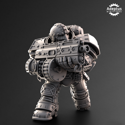 Kill Squad- Heavy Dwarves (11-Unit Kit or Single Model) by Adeptus Miniatures