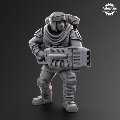 Khaleeth Regiment-Special Weapons (4-Unit Kit or Single Model) by Adeptus Miniatures