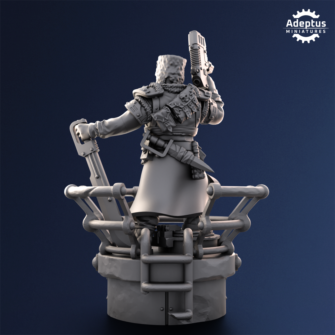 Coldreach Regiment- Commander by Adeptus Miniatures