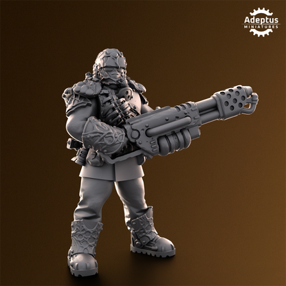 Sporeblight Regiment- Special Weapons Squad (4-Unit Kit or Single Model) by Adeptus Miniatures