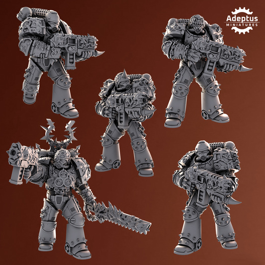 Blightgrown-Chaos Space Knights (5-Unit Kit or Single Model) by Adeptus Miniatures