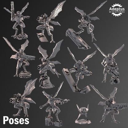Kill Squad- Death Stingers (11-Unit Kit or Single Model) by Adeptus Miniatures