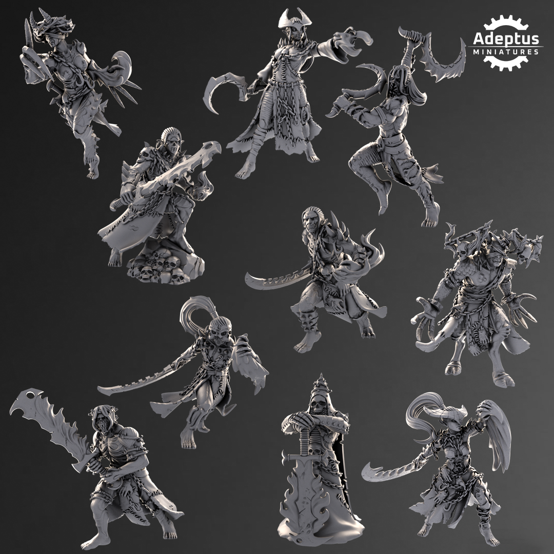 Kill Squad- Umbral Stalkers (10-Unit Kit or Single Model) by Adeptus Miniatures