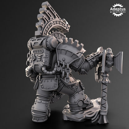 Bramnir- Dwarf Commander by Adeptus Miniatures