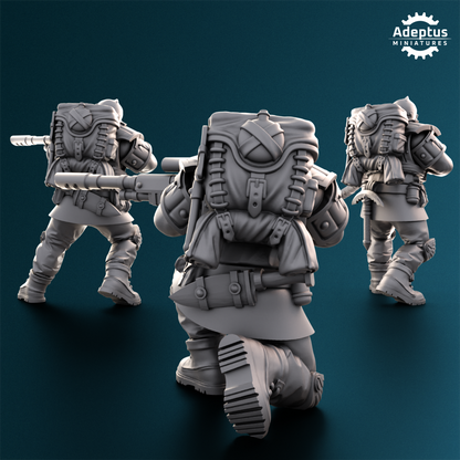 Winterline Forces- Sniper Squad- Imperial Force (3-Unit Kit or Single Model) by Adeptus Miniatures