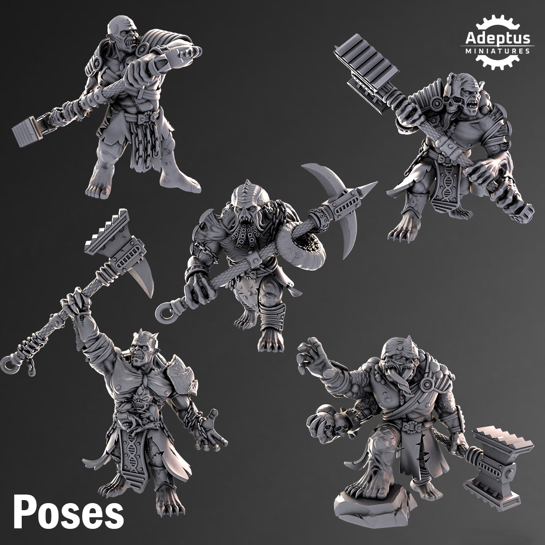 Ruinspawn- The Hiveborne (5-Unit Kit or Single Model) by Adeptus Miniatures