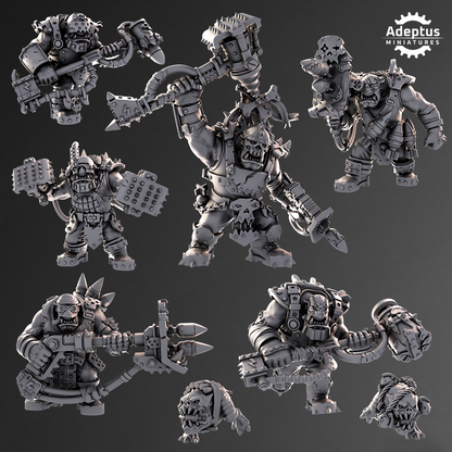 Kill Squad- Orks (8-Unit Kit or Single Model) by Adeptus Miniatures