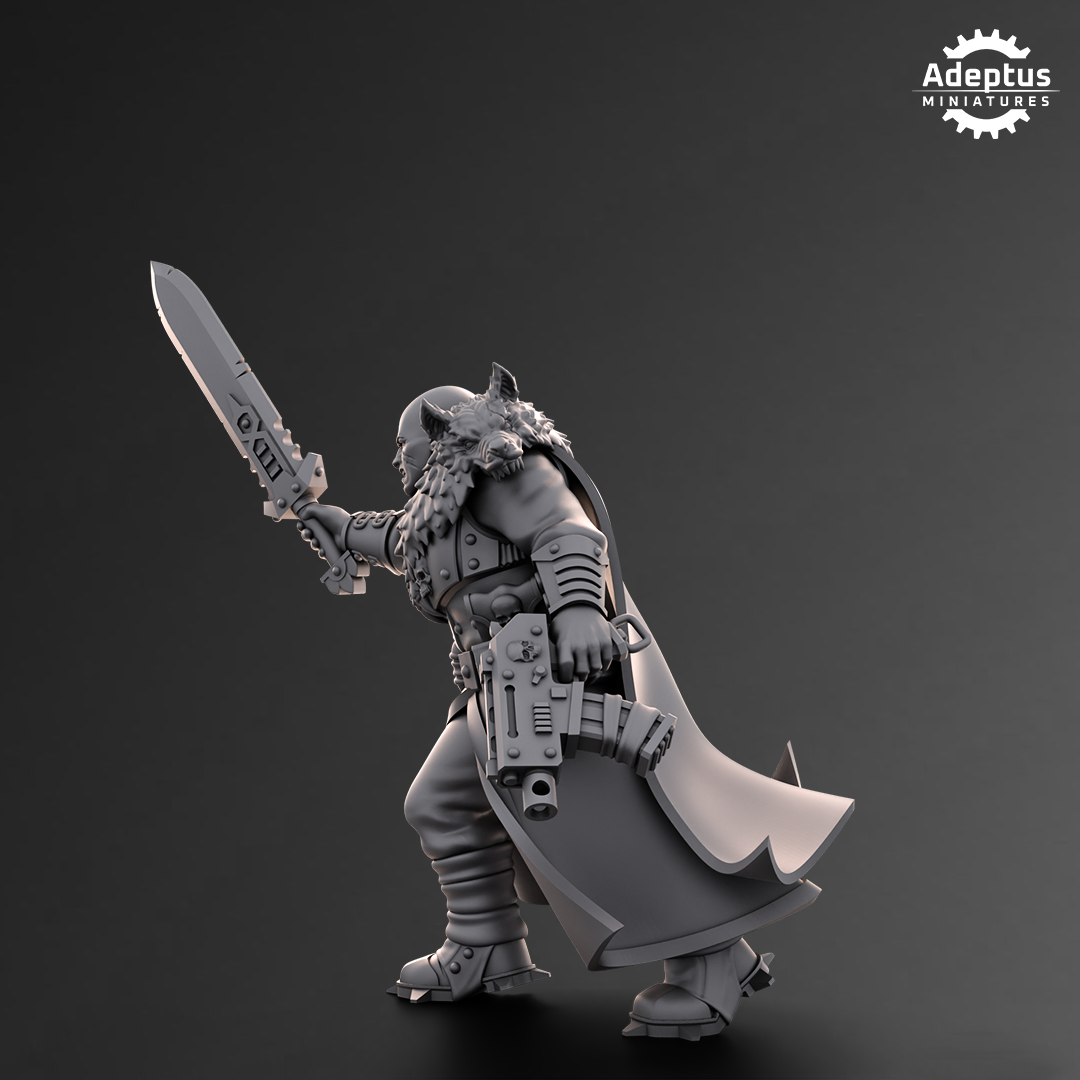 Frontline Commander of the Imperial Force by Adeptus Miniatures